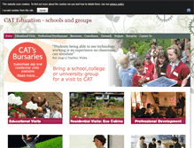 Tablet Screenshot of learning.cat.org.uk