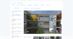 Desktop Screenshot of cat.arq.br